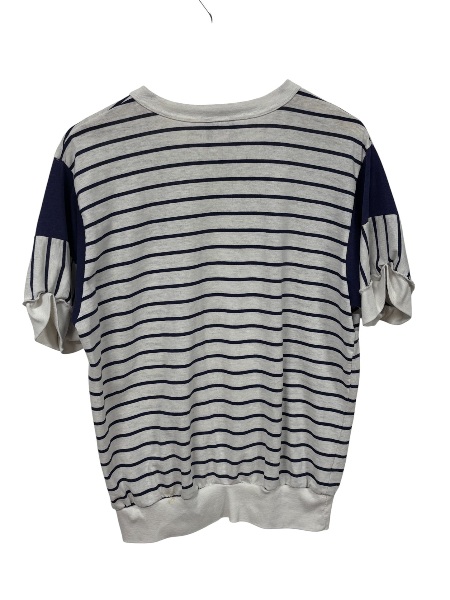 Vintage 90's Golden Plaza Striped Tee Size Medium