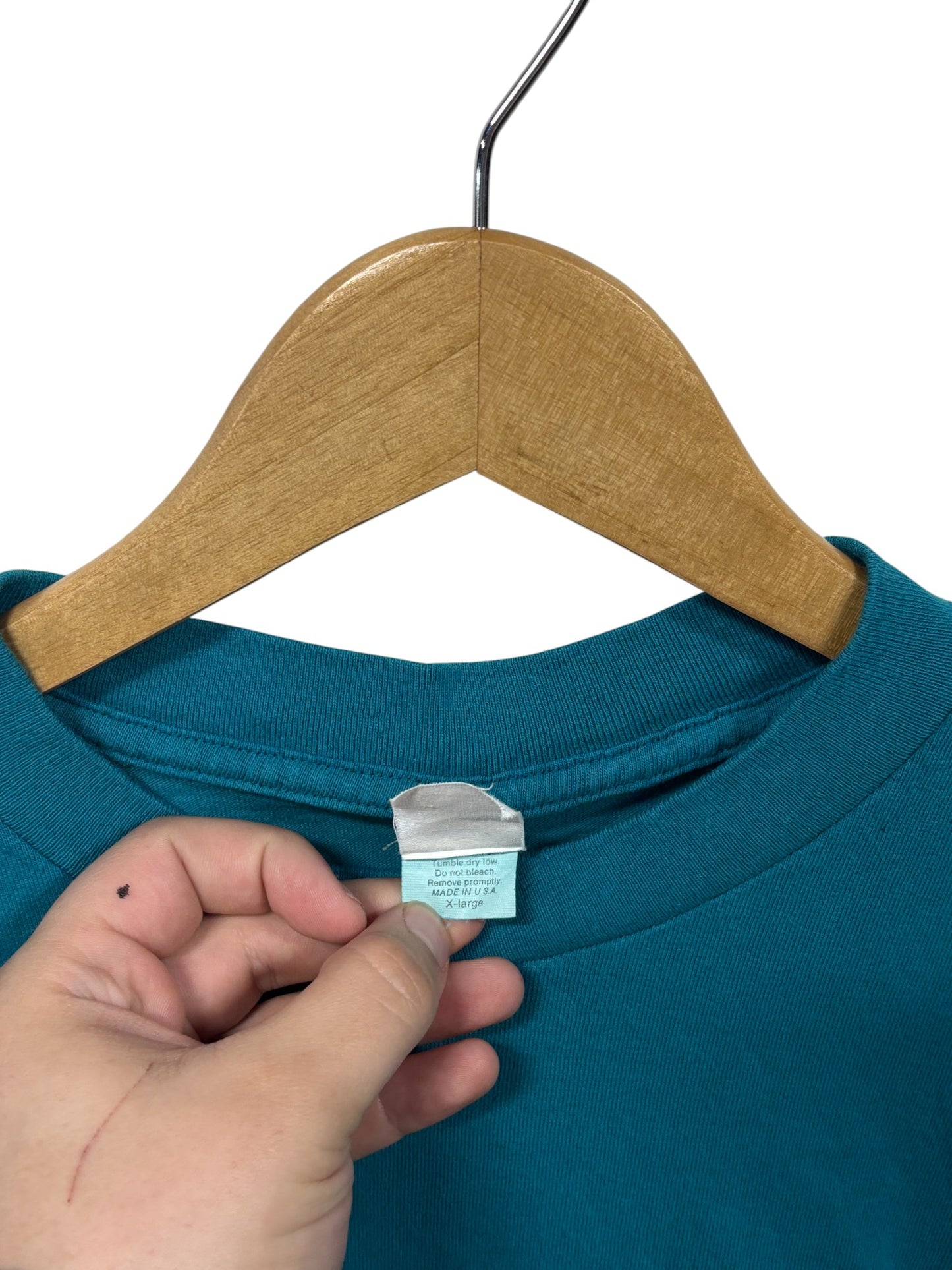 Vintage 90's San Jose Sharks NHL Logo Graphic Tee Size XL