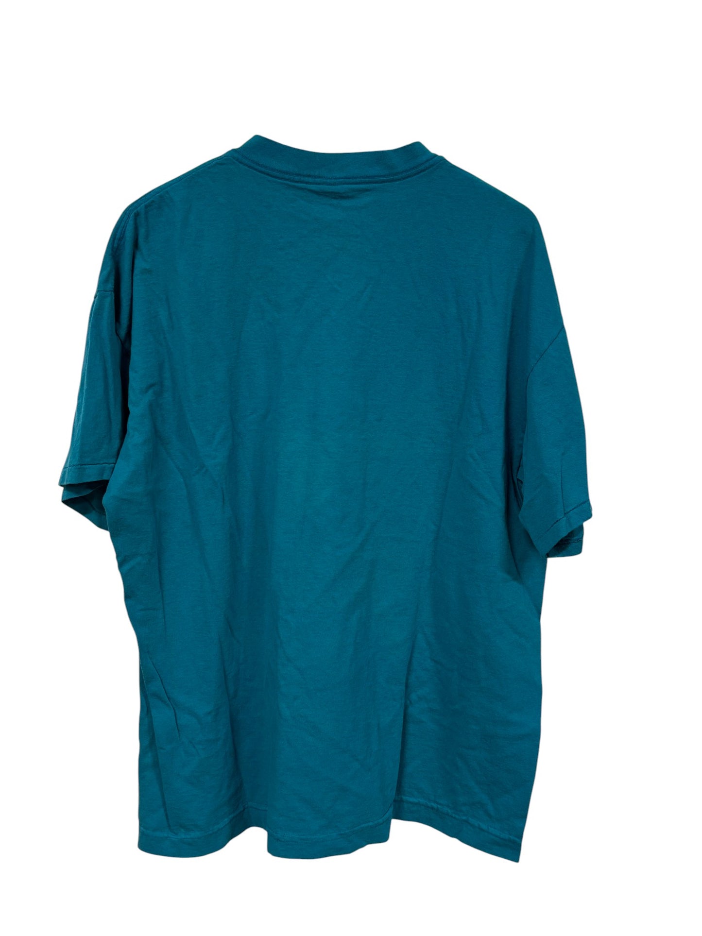 Vintage 90's San Jose Sharks NHL Logo Graphic Tee Size XL