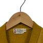 Vintage 70's Mustard Yellow Cardigan Sweater Size XL