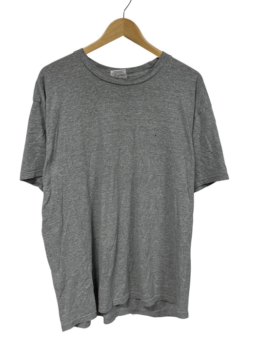 Vintage Nike Grey Blank Back Swoosh Tee Size XL