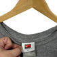Vintage Nike Grey Blank Back Swoosh Tee Size XL
