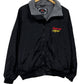 Vintage 90's Snap On Racing Black Zip Up Shell Jacket Size Large