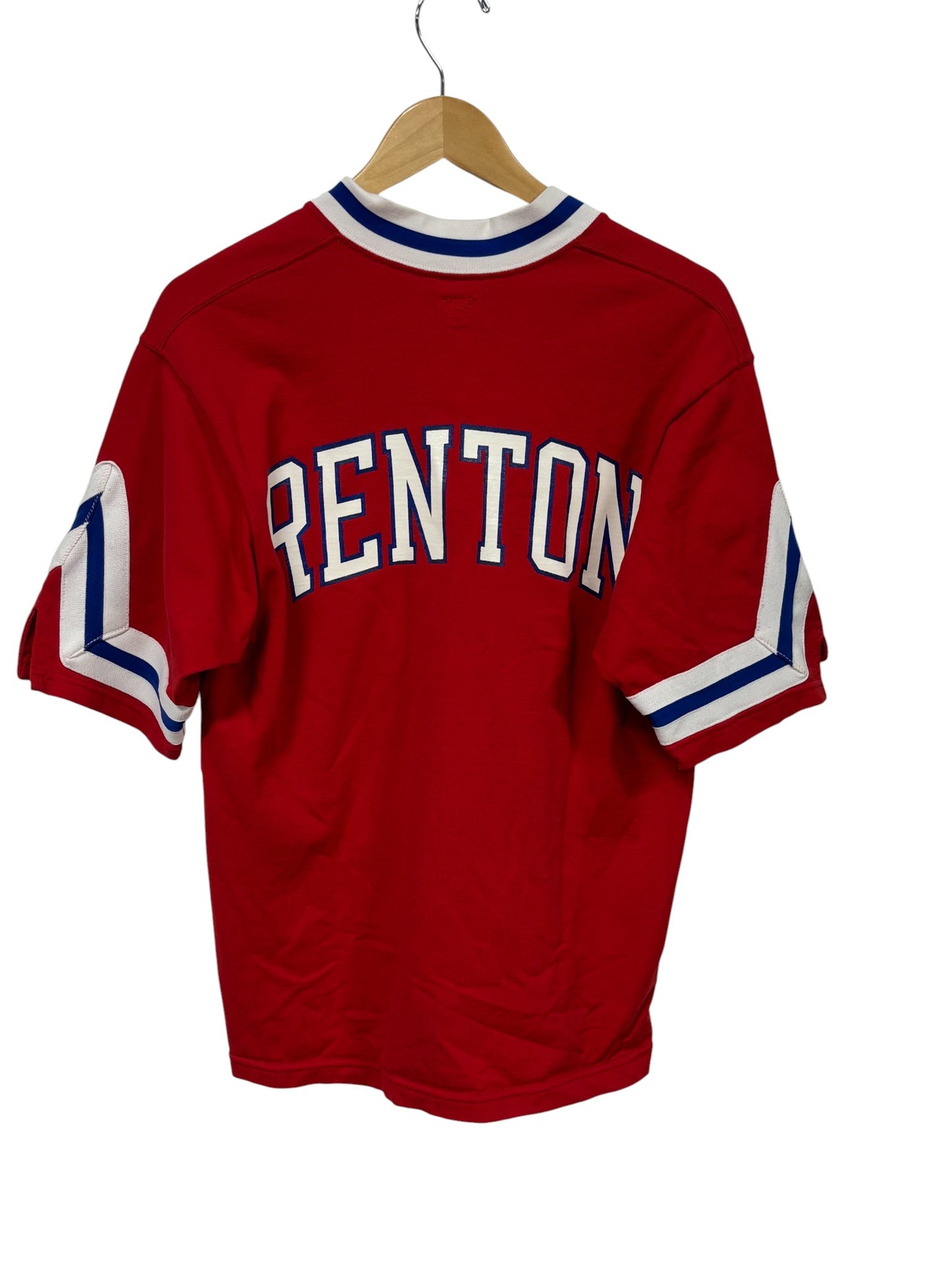 Vintage Powers Manufacturing Renton Baseball Jersey Shirt Size Large