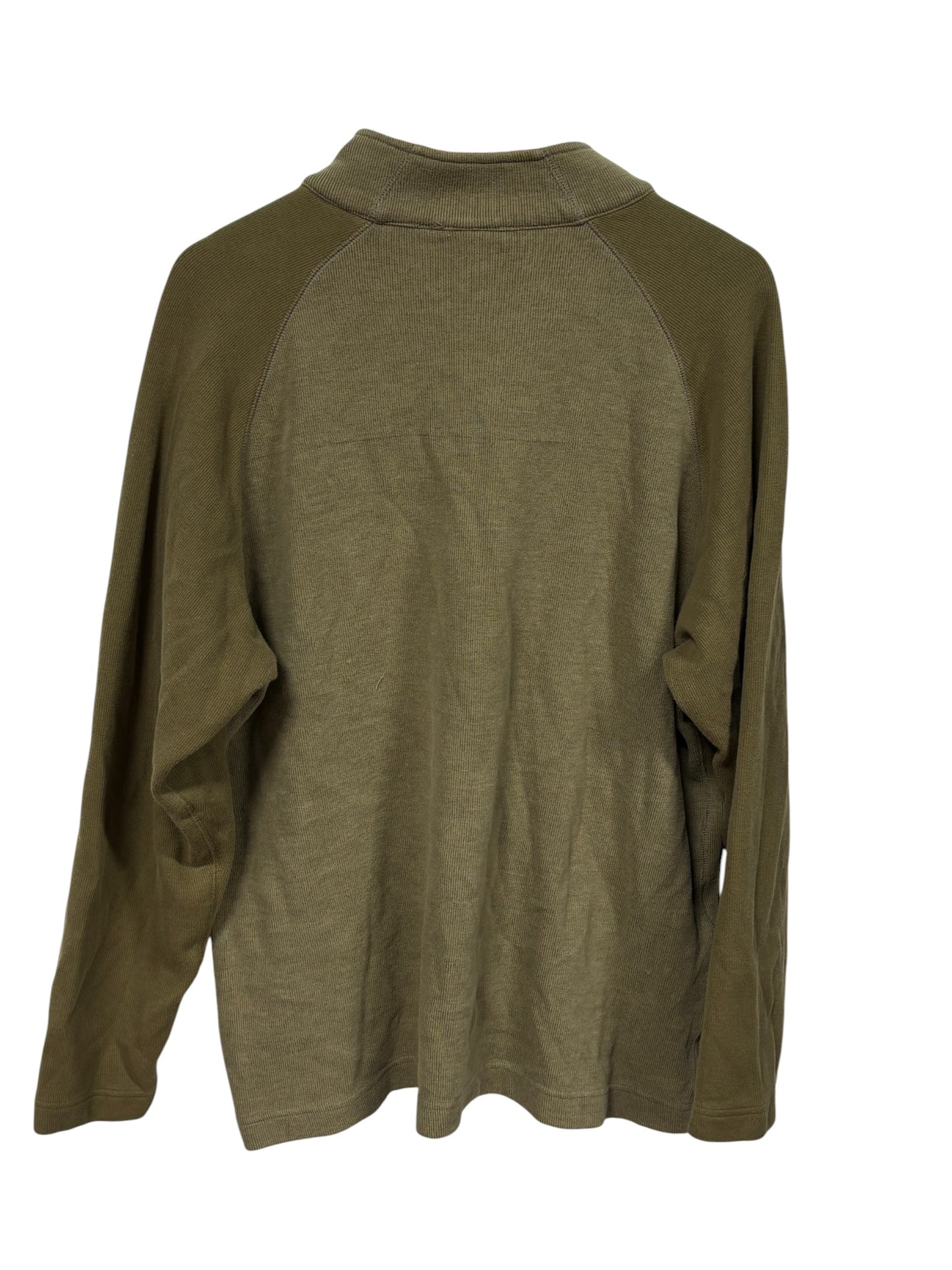 Vintage Columbia Vertex Brown Quarter Zip Sweater Size XXL