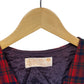 Vintage Women's Pendleton Red Plaid Wool Waist Coat Size 12