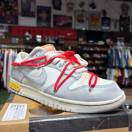 Nike Dunk Low 'Off White Lot 06' Size 10.5