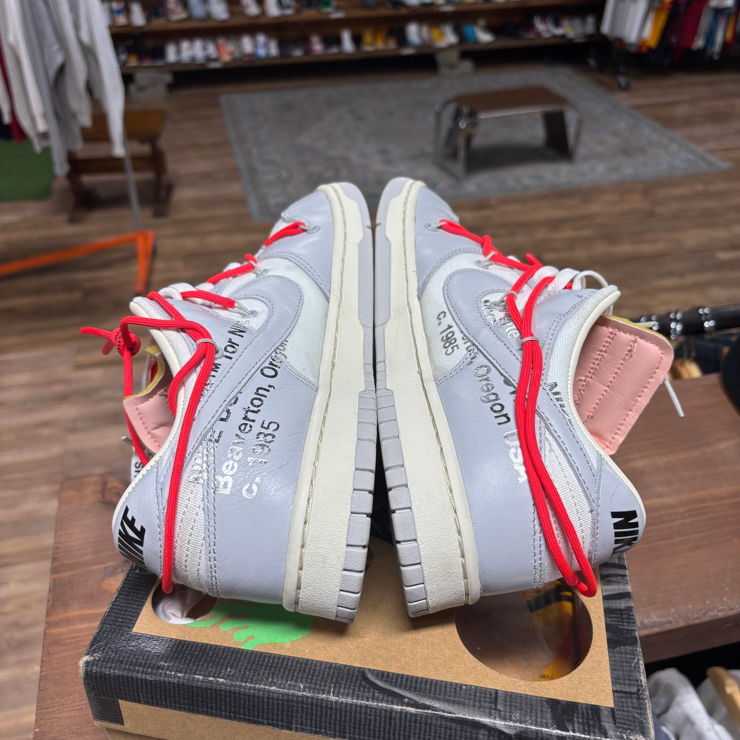 Nike Dunk Low 'Off White Lot 06' Size 10.5