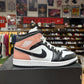 Jordan 1 Mid 'White Rust Pink Black' Size 11