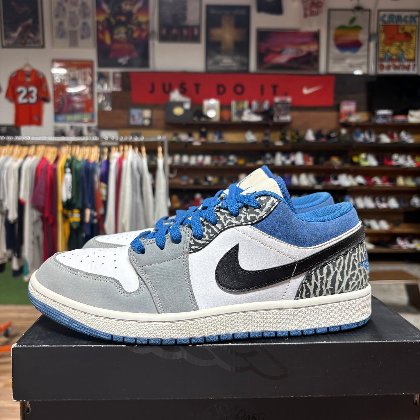 Jordan 1 Low 'True Blue' Size 10