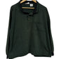 Vintage 90's Green Long Sleeve Polo Shirt Size XL