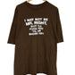 Vintage Y2K Might Not Be Mr. Right Graphic Tee Size 3XL