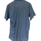 Vintage 80's Ruddock Shirts Striped Blue Western Shirt Size Large
