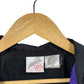 Vintage 80's Avia Black Purple Half Zip Windbreaker Jacket Size Large