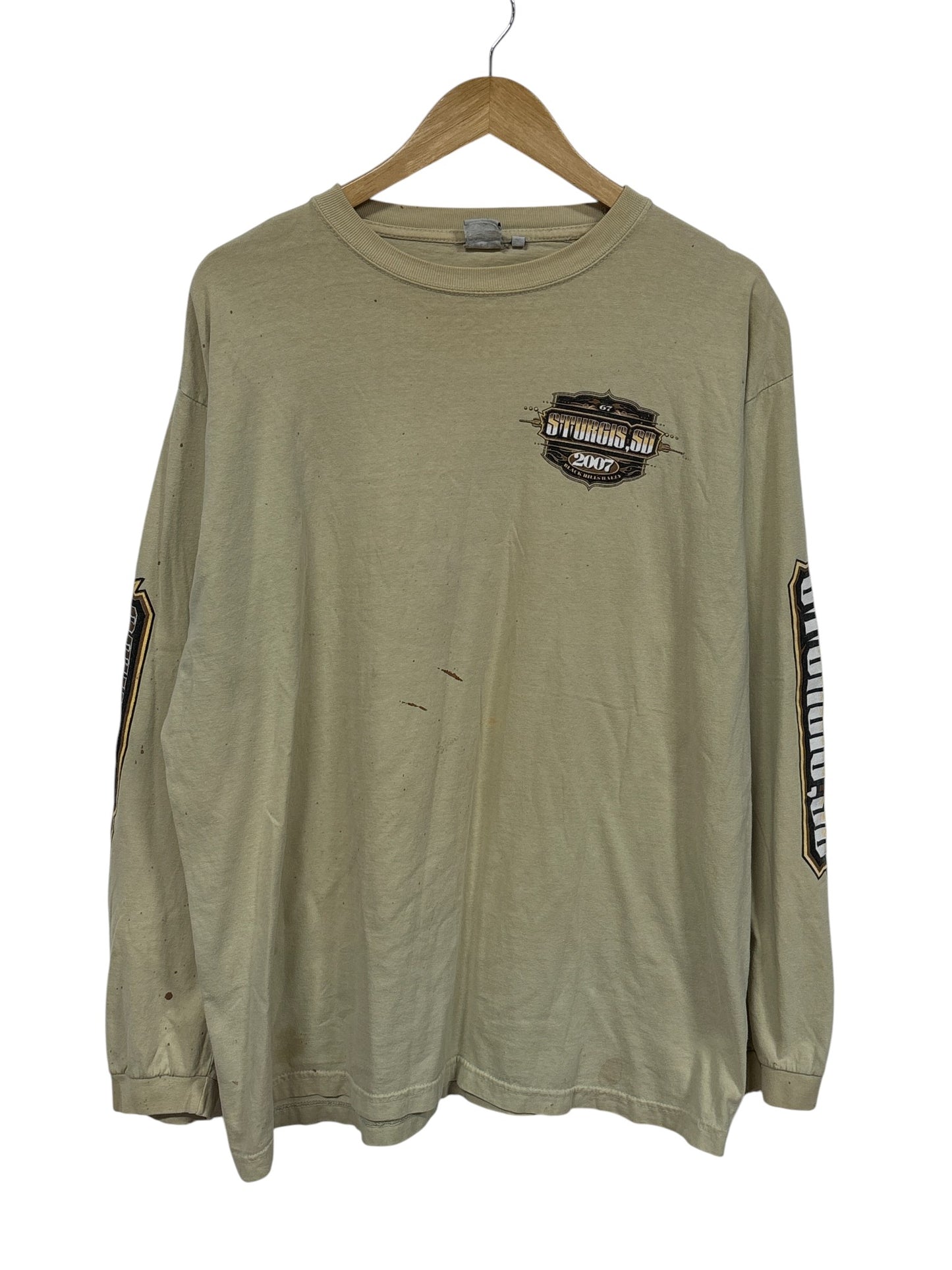 Harley Davidson Sturgis Black Hills Biker Long Sleeve Shirt Size XL