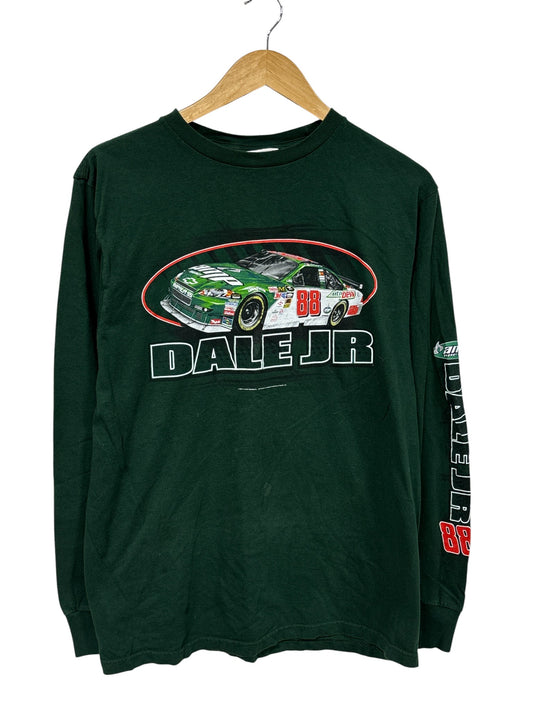 Vintage Dale Earnhardt Jr. 88 Green NASCAR Racing Shirt Size Medium