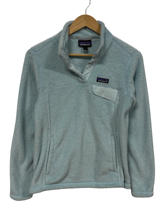 Patagonia Blue Re Tool Snap T Women's Sweater Size Small