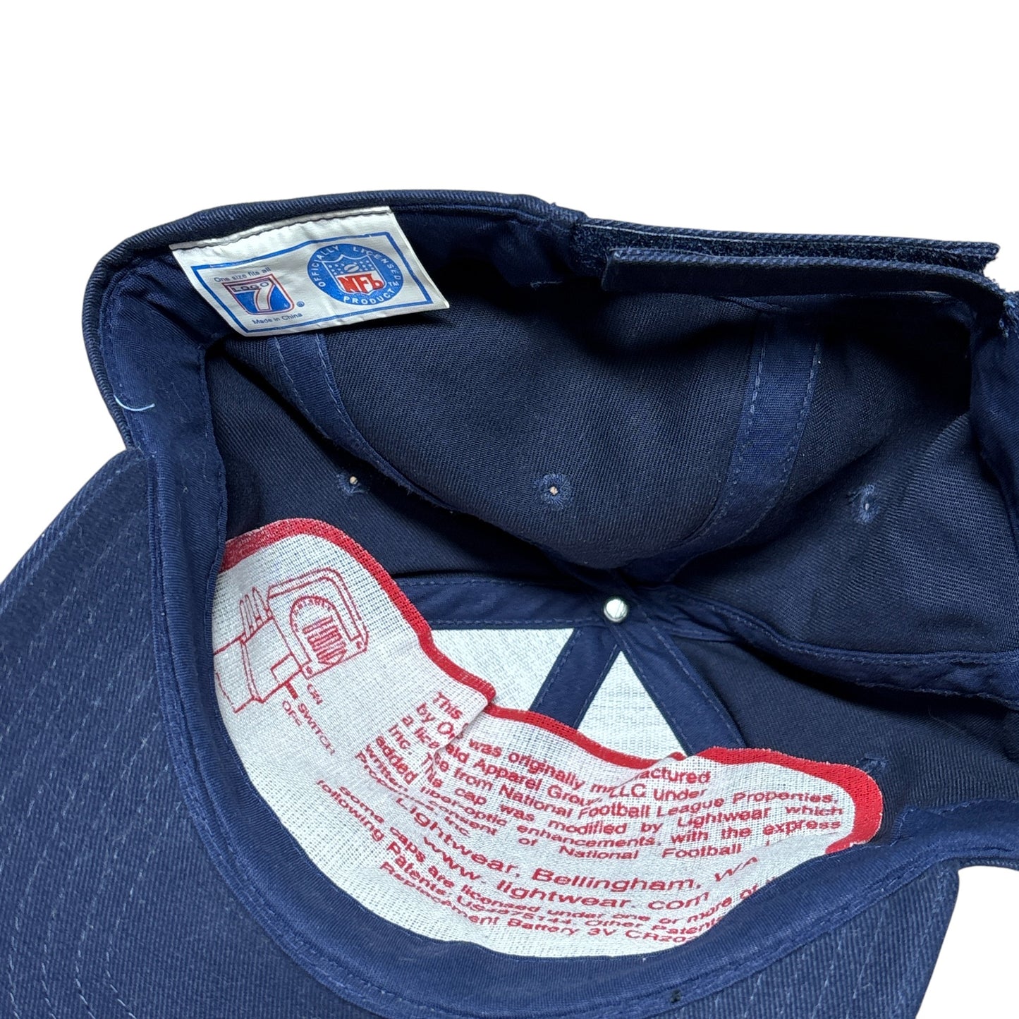 Vintage Logo 7 San Diego Chargers Light Up NFL Hat