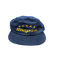 Vintage 90's Snap On Tools Blue Snapback Hat