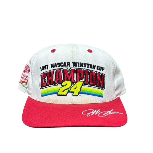 Vintage 1997 NASCAR Winston Cup Jeff Gordon Champion Hat