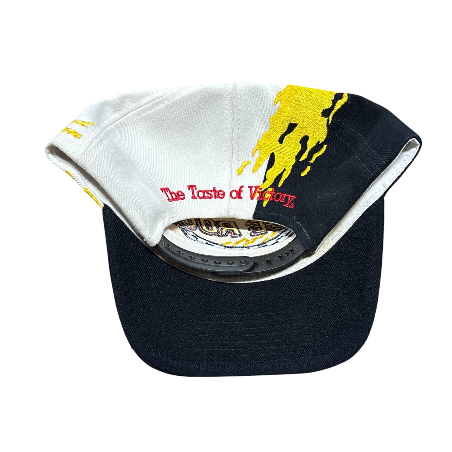 Vintage 90's Paint Splatter Race Rock Las Vegas Snapback Hat