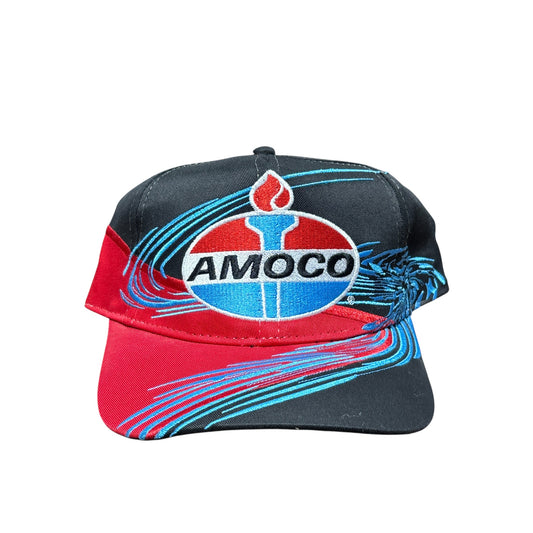 Vintage 90's Amoco Dave Blaney NASCAR Racing Snapback Hat