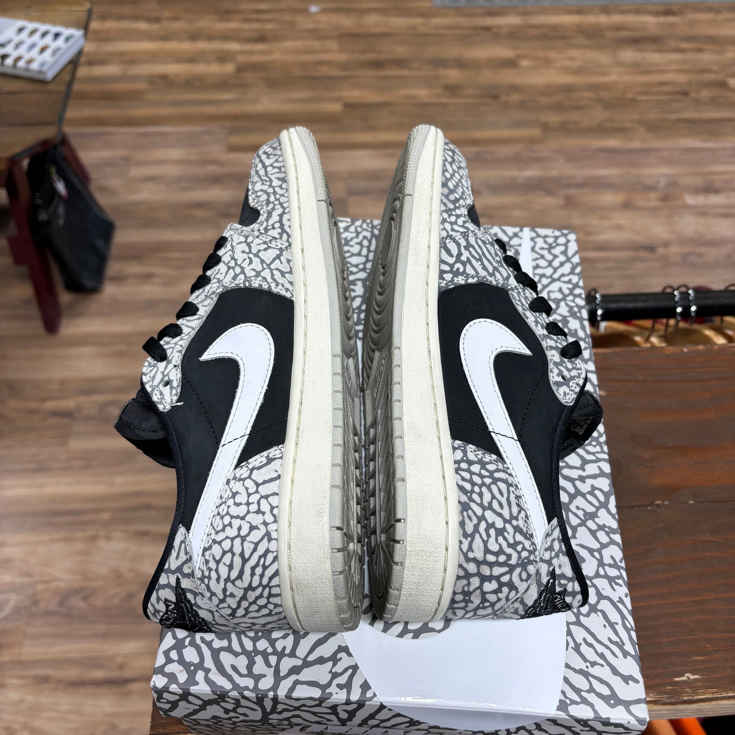 Jordan 1 Low 'Black Cement' Size 8.5