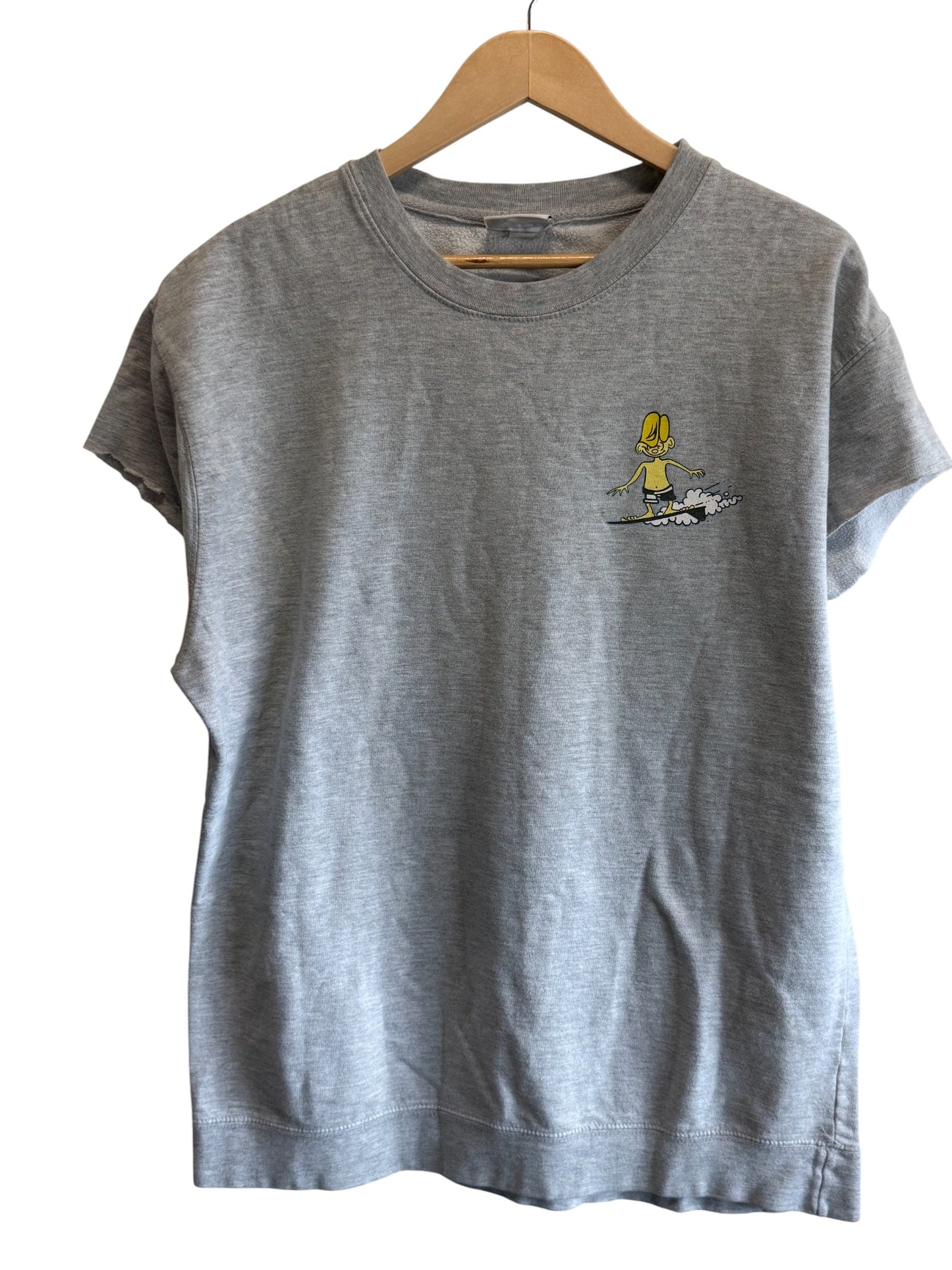 Vintage 90's Jack's Surfboards Cutoff Graphic Surfing Tee Size XL