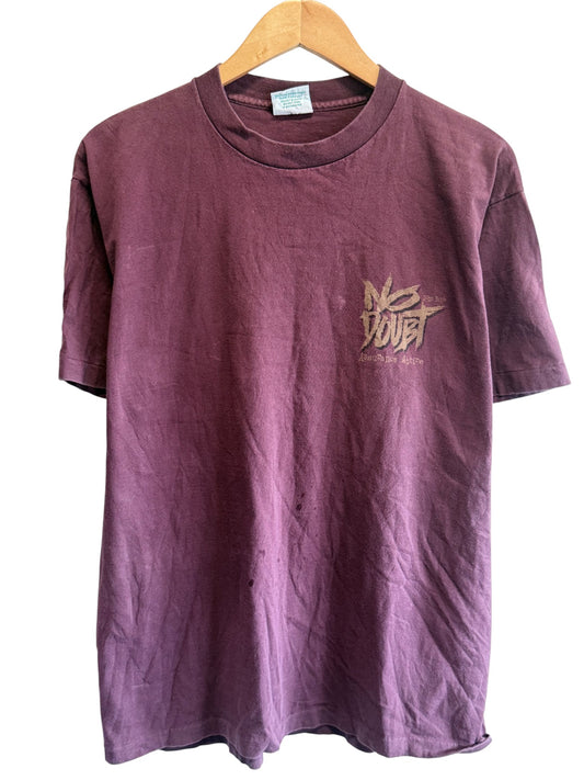 Vintage 90's No Doubt John 3:36 Christianity Graphic Tee Size XL