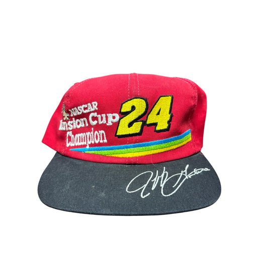 Vintage 90's Jeff Gordon Winston Cup Champion NASCAR Hat