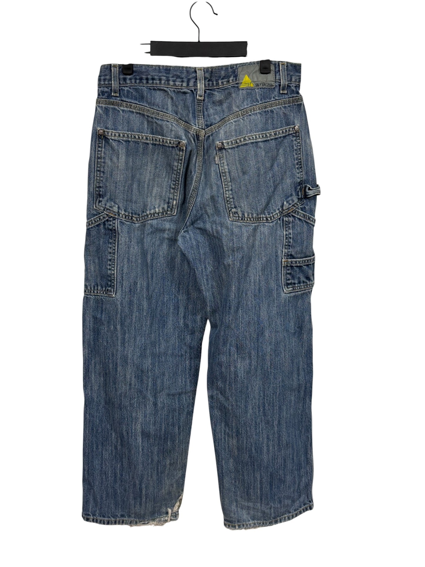 Vintage Y2K Levi's Silvertab Light Wash Baggy Denim Jeans Size 32x30