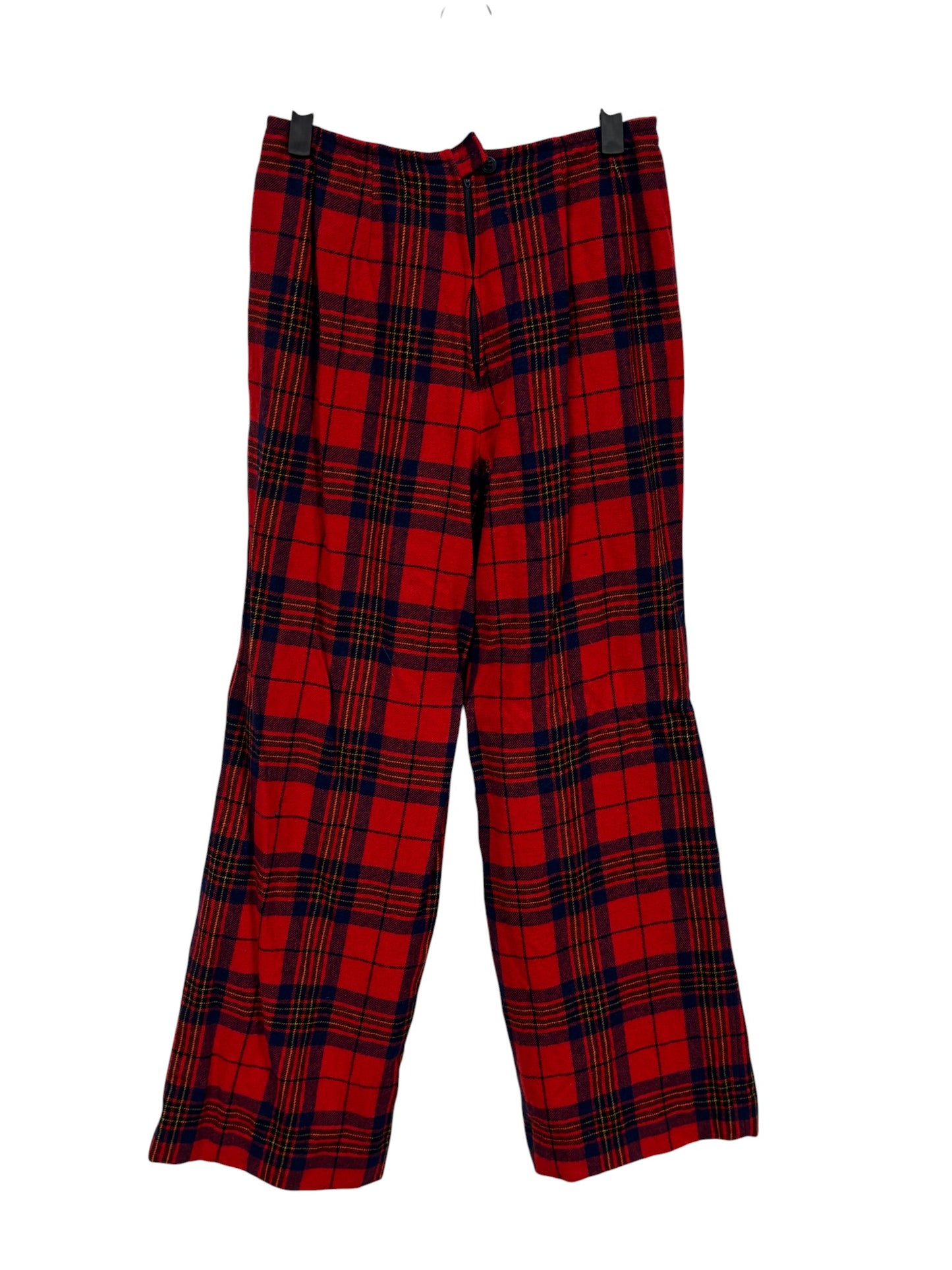 Vintage Women's Pendleton Red Wool Pants Size 12