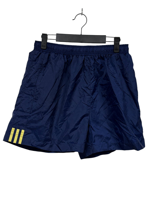 Vintage 90's Adidas Blue Three Stipes Shorts Size Medium
