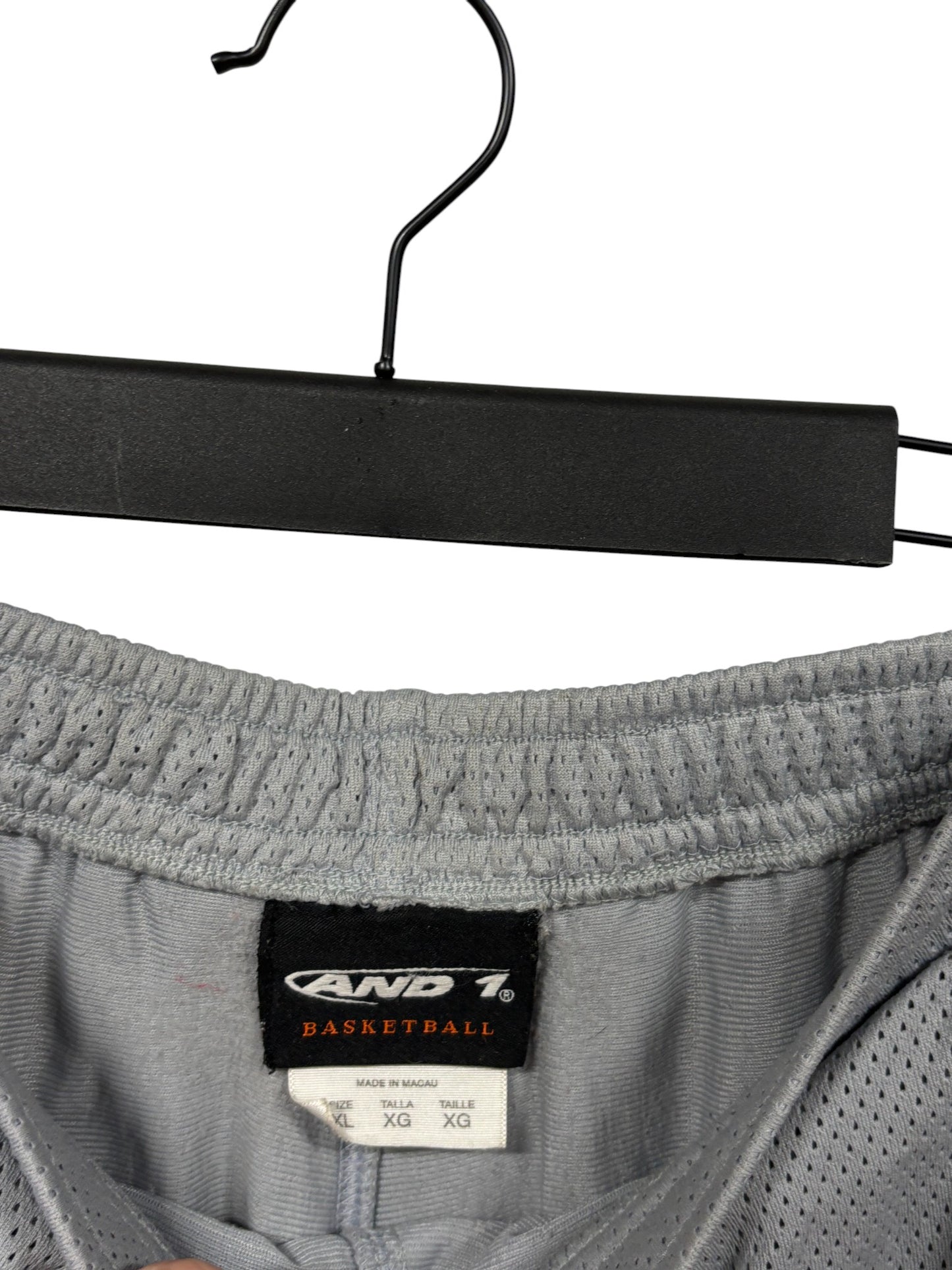 Vintage Y2K And 1 Basketball Grey Warm Up Pants Size XXL