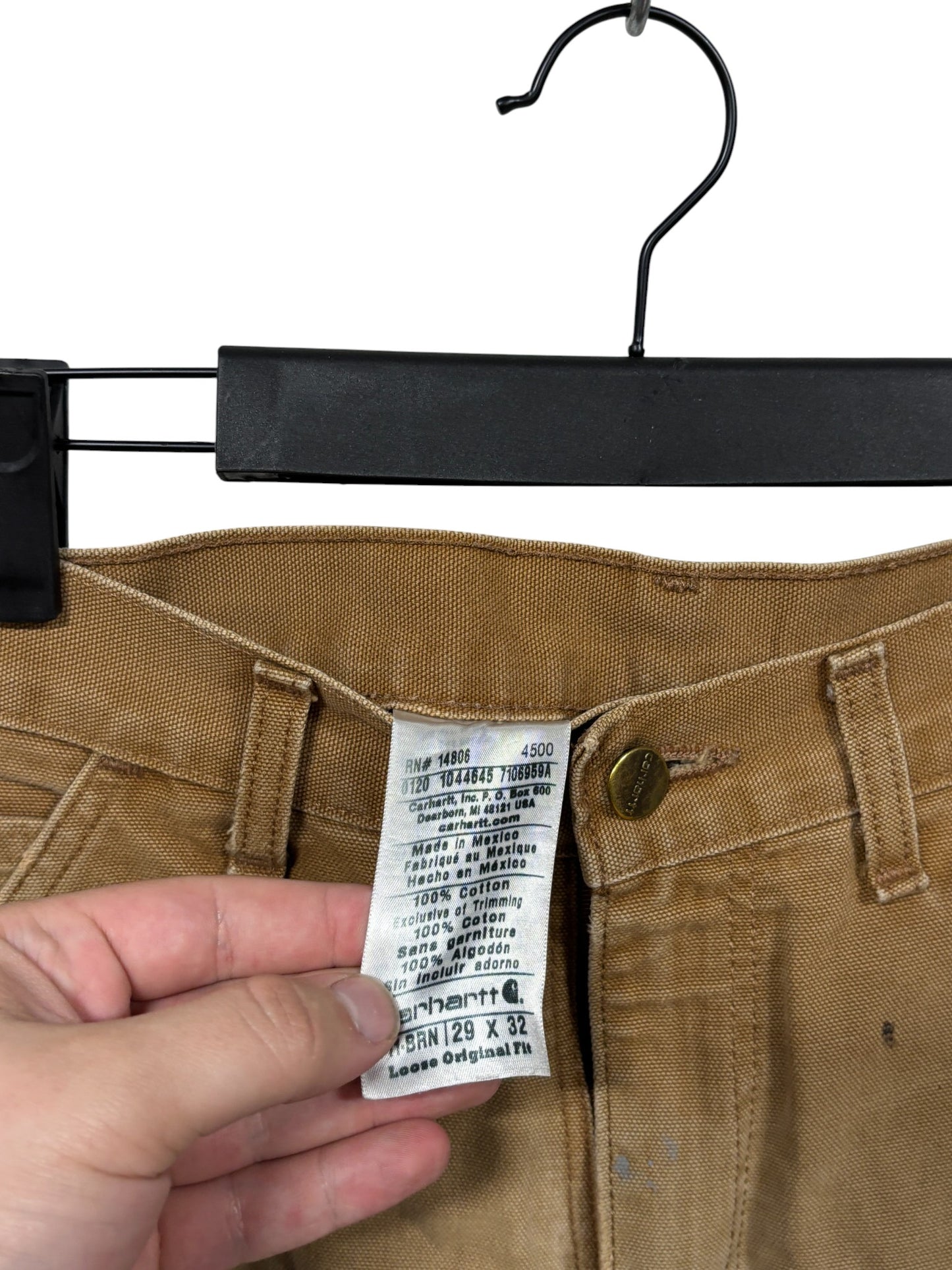 Carhartt Brown Carpenter Pants Size 29x32