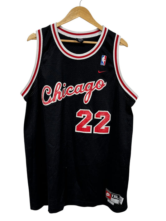Vintage 90's Nike Chicago Bulls #22 Jay Williams Jersey Size XXL