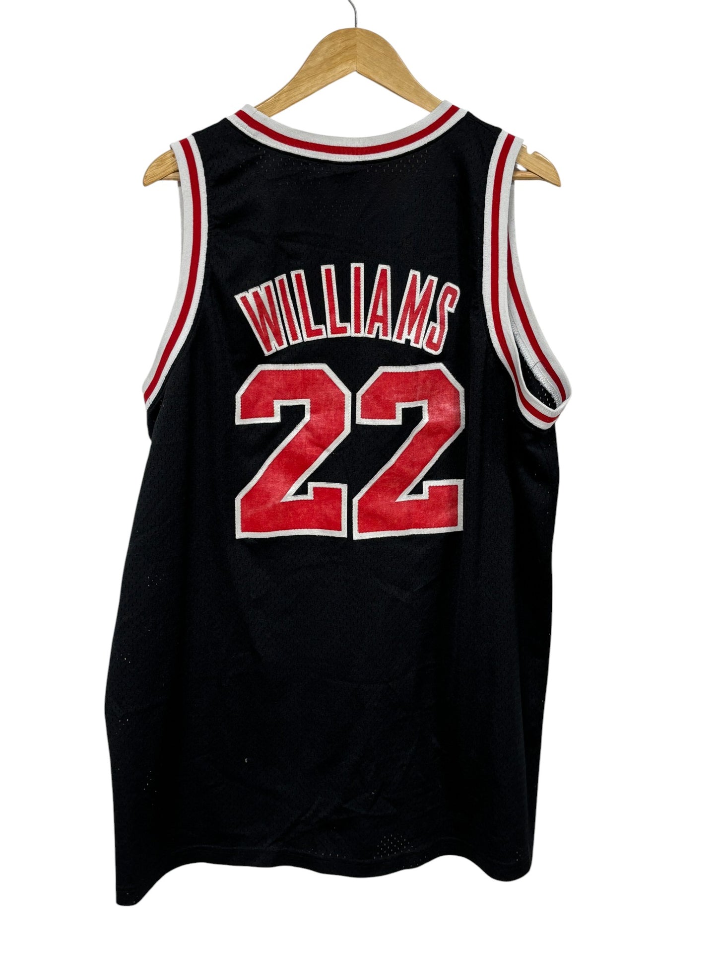 Vintage 90's Nike Chicago Bulls #22 Jay Williams Jersey Size XXL