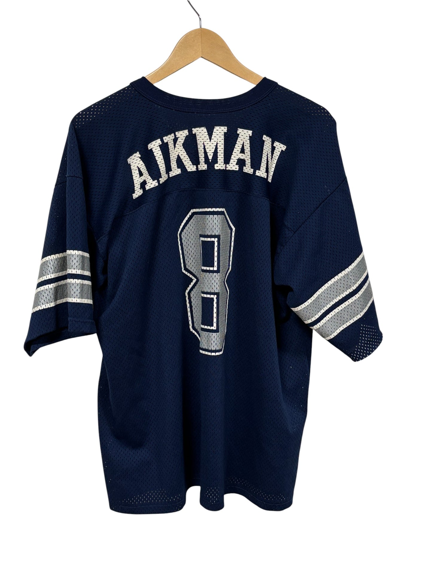 Vintage 90's Dallas Cowboys Logo 7 Troy Aikman Jersey Size XL