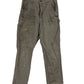 Carhartt Brown Distressed Work Carpenter Pants Size 29x32