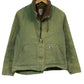 Vintage Carhatt Women's Faded Green Sherpa Lined J022 Jacket Size Large