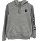 Carhartt Classic Logo Grey Pullover Hoodie Size Medium