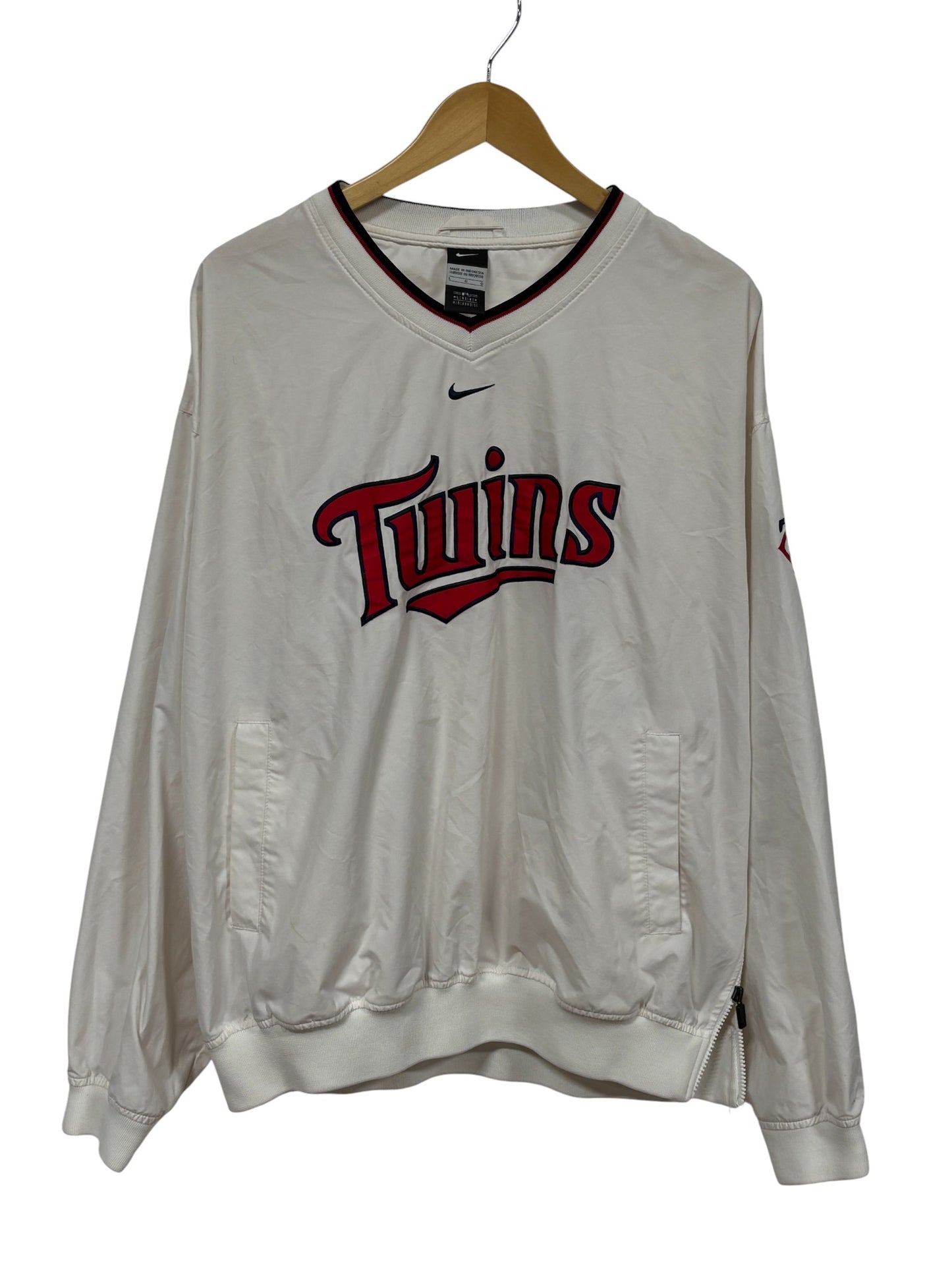 Vintage Y2K Nike Minnesota Twins Center Swoosh Jacket Size Large