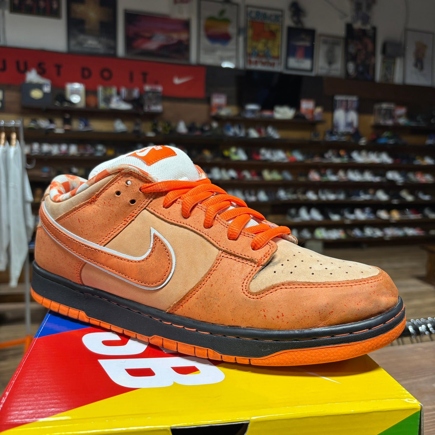 Nike SB Dunk Low 'Orange Lobster' Size 12