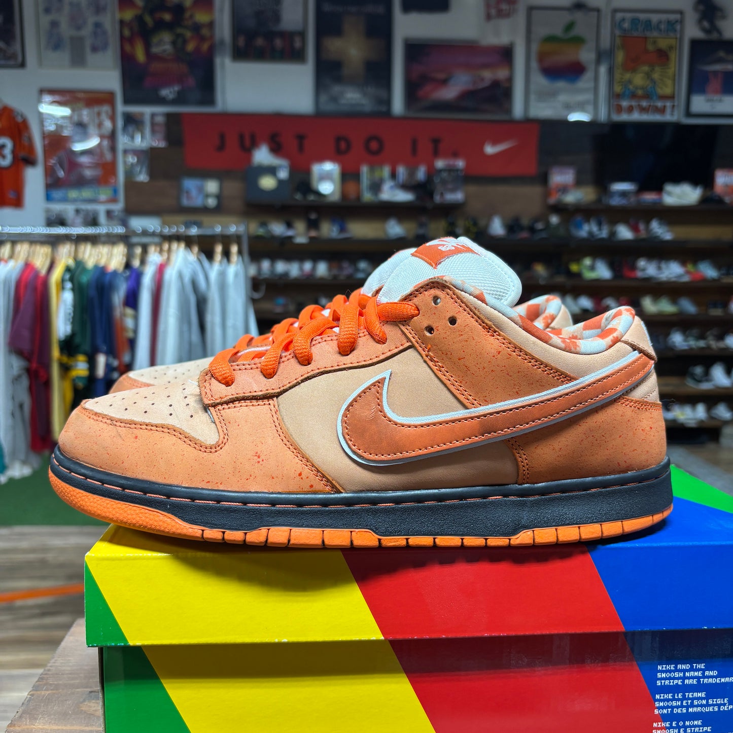 Nike SB Dunk Low 'Orange Lobster' Size 12