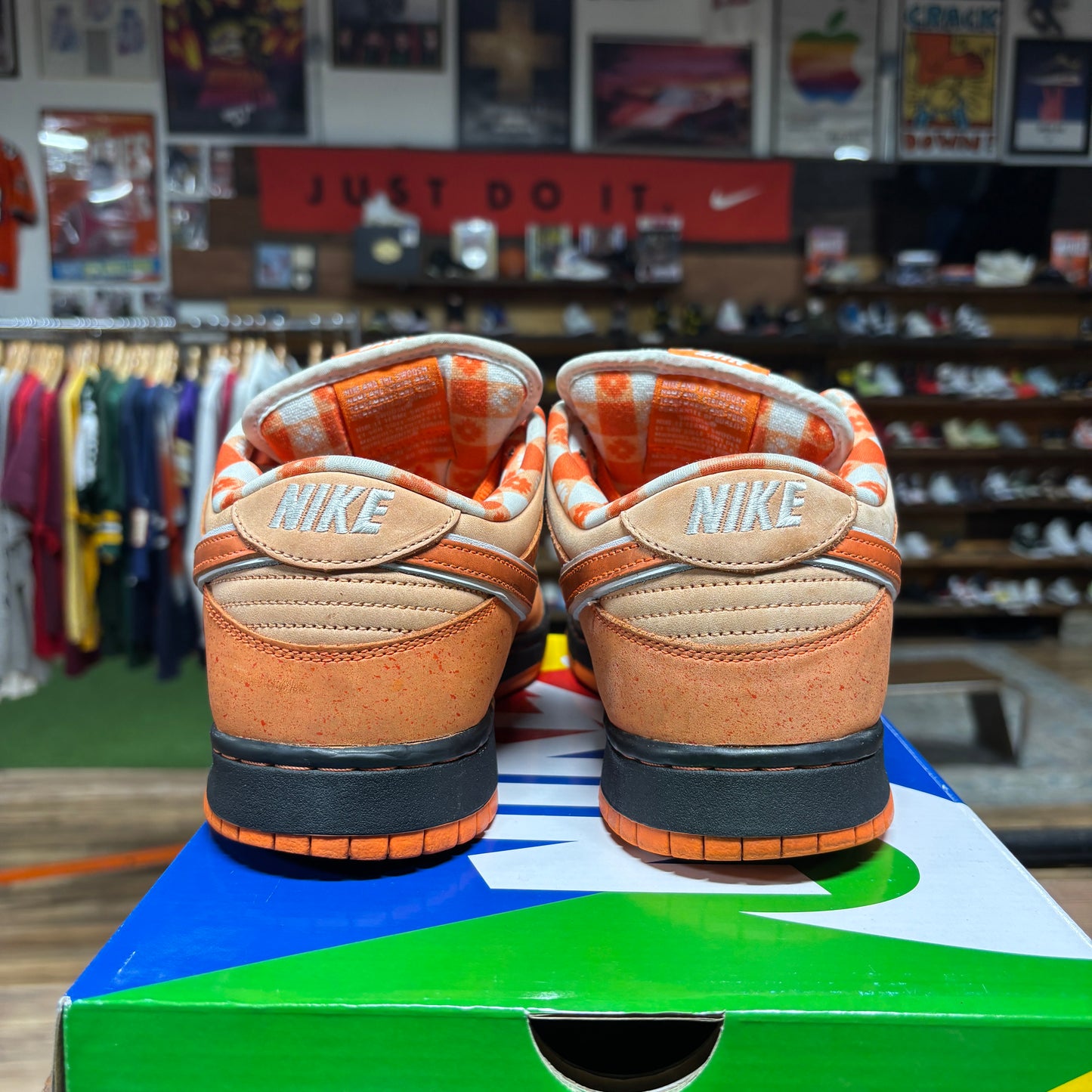 Nike SB Dunk Low 'Orange Lobster' Size 12