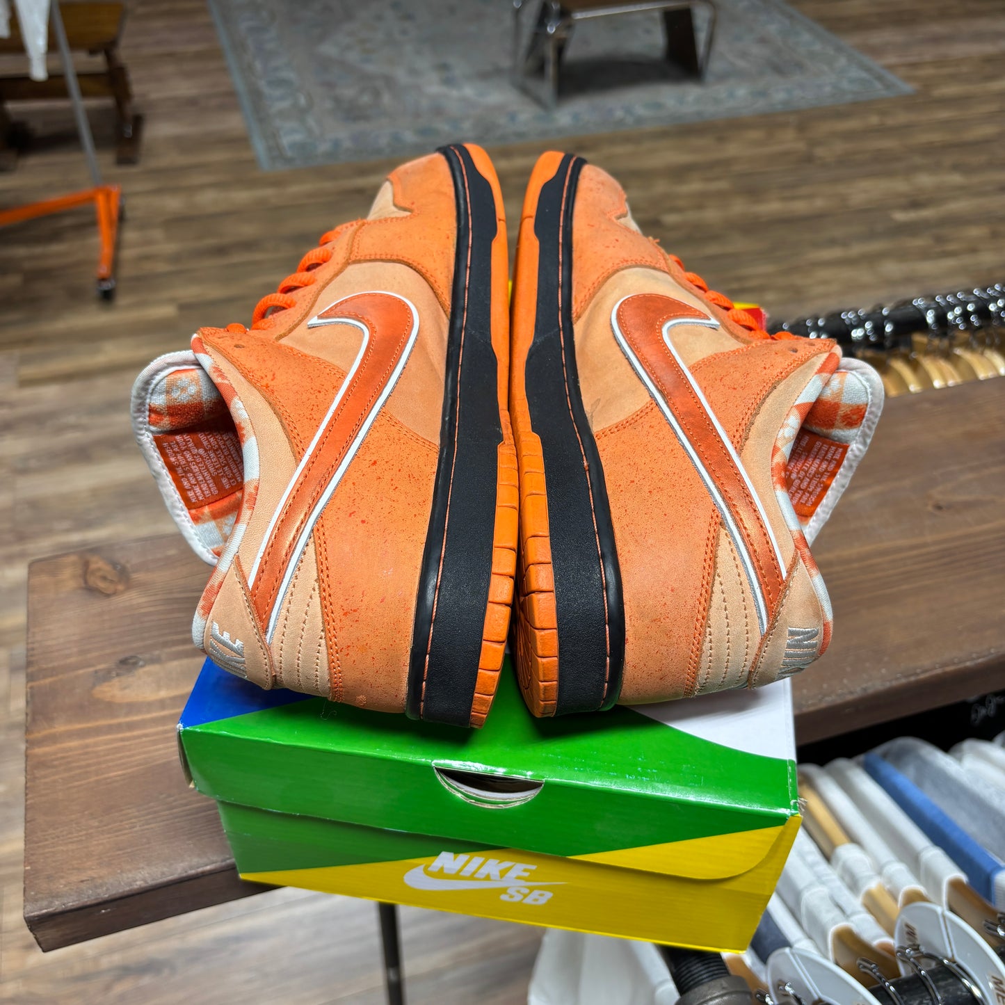 Nike SB Dunk Low 'Orange Lobster' Size 12