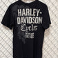Harley Davidson Cycles Skull Biker Graphic Tee Size Medium