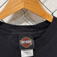 Vintage 90's Harley Davidson Its Good to be King Chess Biker Graphic Tee Size Medium