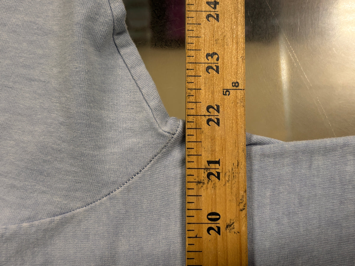 Vintage 90's Guess Jeans USA Authentic Activewear Blue Tee Size Large