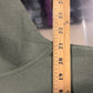 Y2K Quiksilver Classic Logo Green Crewneck Sweater Size Small